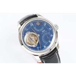 IWC-Portugieser 44MM SS/LE Blue/Num BBR Tourbillon