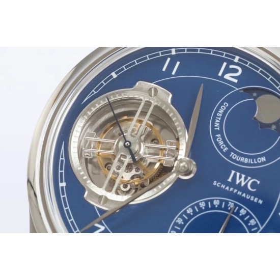 IWC-Portugieser 44MM SS/LE Blue/Num BBR Tourbillon