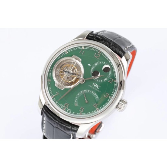 IWC-Portugieser 44MM SS/LE Green/Num BBR Tourbillon