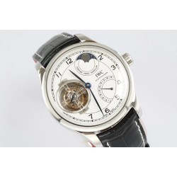 IWC-Portugieser 44MM SS/LE White/Num BBR Tourbillon