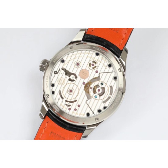 IWC-Portugieser 44MM SS/LE White/Num BBR Tourbillon