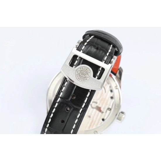 IWC-Portugieser 44MM SS/LE White/Num BBR Tourbillon