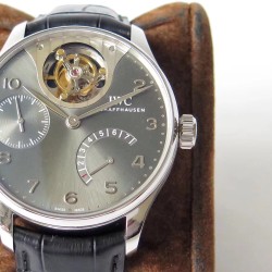 IWC-Portugieser Mystere Tourbillon 44mm SS/LE Grey Dial ZF Tourbillon