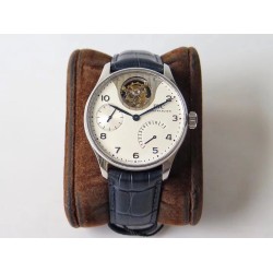 IWC-Portugieser Mystere Tourbillon 44mm SS/LE White Dial ZF Tourbillon