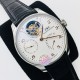 IWC-Portugieser Mystere Tourbillon 44mm SS/LE White Dial YLF Tourbillon