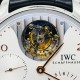 IWC-Portugieser Mystere Tourbillon 44mm SS/LE White Dial YLF Tourbillon
