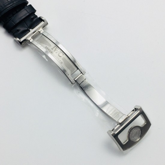 IWC-Portugieser Mystere Tourbillon 44mm SS/LE White Dial YLF Tourbillon