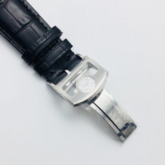 IWC-Portugieser Mystere Tourbillon 44mm SS/LE White Dial YLF Tourbillon