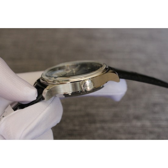 IWC-Portugieser Mystere Tourbillon lW546301 43mm SS/LE Black Dial YLF Tourbillon