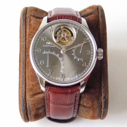 IWC-Portugieser Mystere Tourbillon 44mm SS/LE Grey Dial ZF Tourbillon