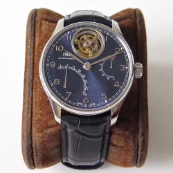 IWC-Portugieser Mystere Tourbillon 44mm SS/LE Blue Dial ZF Tourbillon