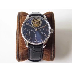 IWC-Portugieser Mystere Tourbillon 44mm SS/LE Blue Dial ZF Tourbillon