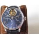 IWC-Portugieser Mystere Tourbillon 44mm SS/LE Blue Dial ZF Tourbillon