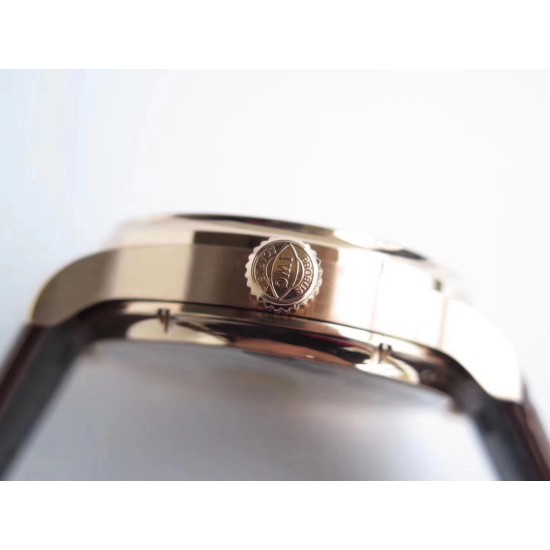 IWC-Portugieser Mystere Tourbillon 44mm RG/LE White Dial ZF Tourbillon