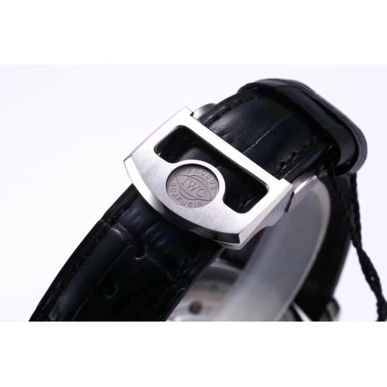 IWC-Portugieser Mystere Tourbillon 44mm SS/LE White Dial ZF Tourbillon