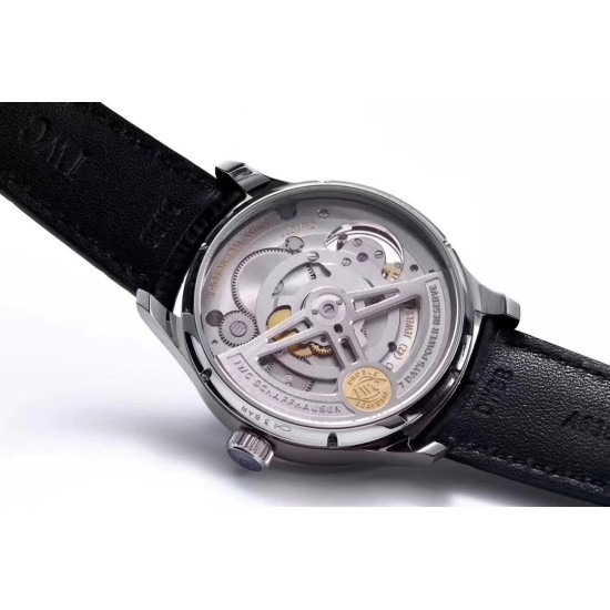 IWC-Portugieser Mystere Tourbillon 44mm SS/LE White Dial ZF Tourbillon