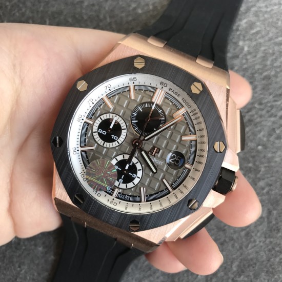 AP ROO Germany Edition 44mm RG/RU Grey JF V2 A3126 Mod