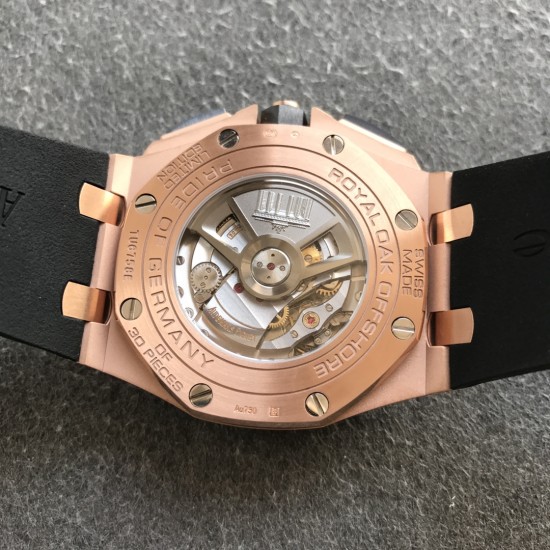 AP ROO Germany Edition 44mm RG/RU Grey JF V2 A3126 Mod