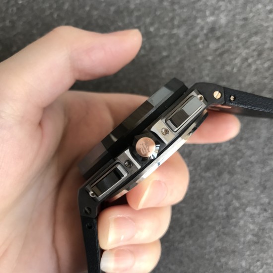 AP ROO Germany Edition 44mm CER/RU Grey Dial JF V2 A3126 Mod