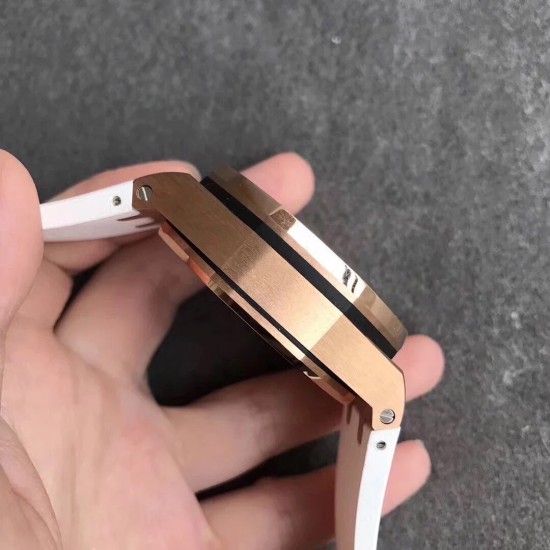 AP ROO 2017 Summer Edition 44mm RG/RU White Dial JF V2 A3126 Mod