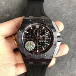 AP ROO Germany Edition 44mm CER/RU Black Dial JF V2 A3126 Mod