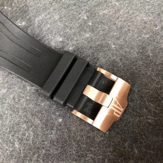 Audemars Piguet-Royal Oak Offshore Novelty 44mm CER/RG/RU Black Dial JF V2 A3126