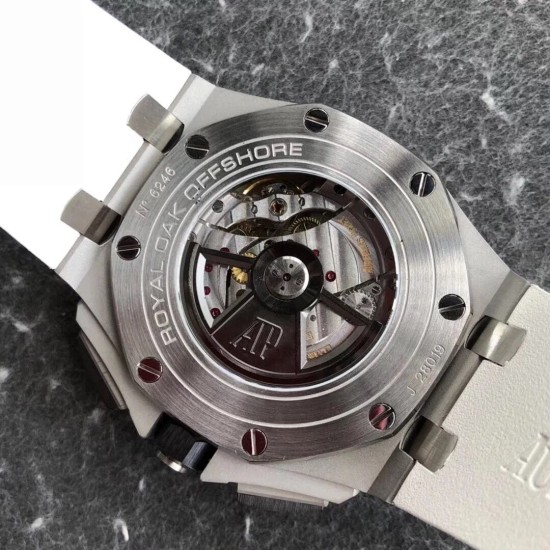 Audemars Piguet-Royal Oak Offshore Novelty 44mm CER/SS/RU White Dial JF V2 A3126
