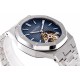 Audemars Piguet-Royal Oak Tourbillon 41mm SS/SS Blue/Stk R8F V2 Flying Tourbillon