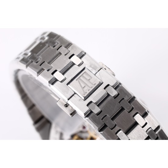 Audemars Piguet-Royal Oak Tourbillon 41mm SS/SS Blue/Stk R8F V2 Flying Tourbillon