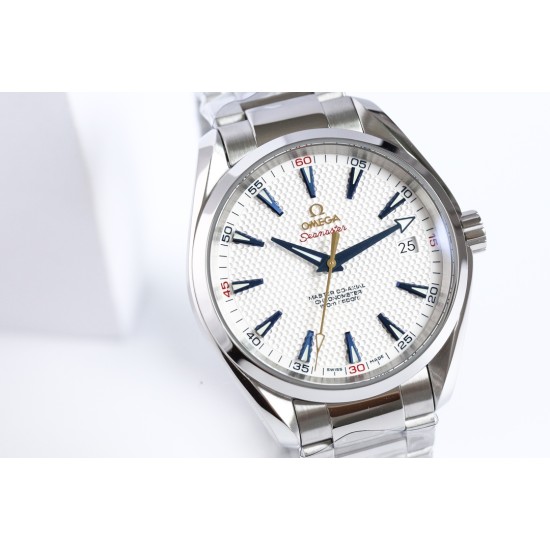 Omega-Aqua Terra Ryder Cup 41mm SS/SS White Dial VSF A8500