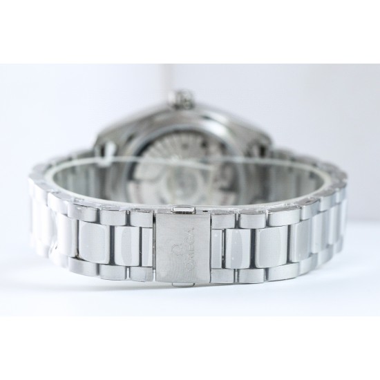  Omega-Aqua Terra 150M 34mm Ladies SS/SS Wht/R.Stk VSF A8800