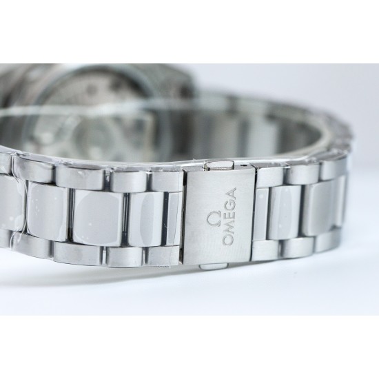  Omega-Aqua Terra 150M 34mm Ladies SS/SS Wht/R.Stk VSF A8800
