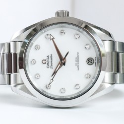  Omega-Aqua Terra 150M 34mm Ladies SS/SS W.MOP/Dm VSF A8800