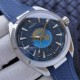 Omega-Aqua Terra 150M 43mm Worldtimer SS/Ru Blue Dial VSF A8938
