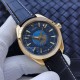 Omega-Aqua Terra 150M 43mm Worldtimer YG/LE Blue Dial VSF A8938
