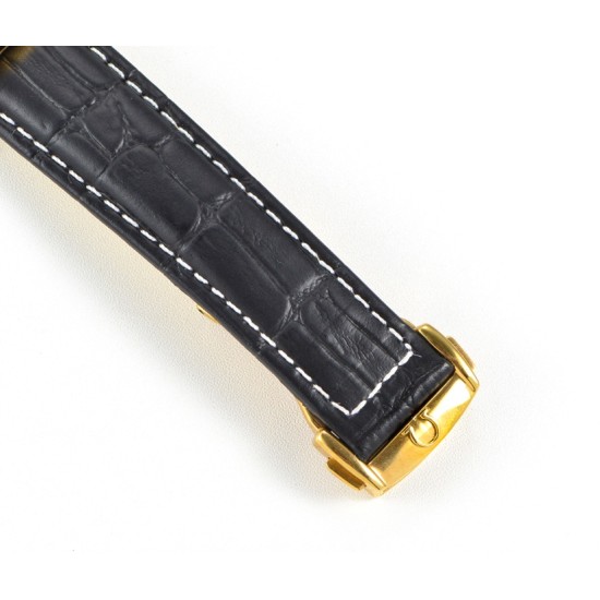 Omega-Aqua Terra 150M 43mm Worldtimer Diamonds YG/LE Blue Dial GBF A8938