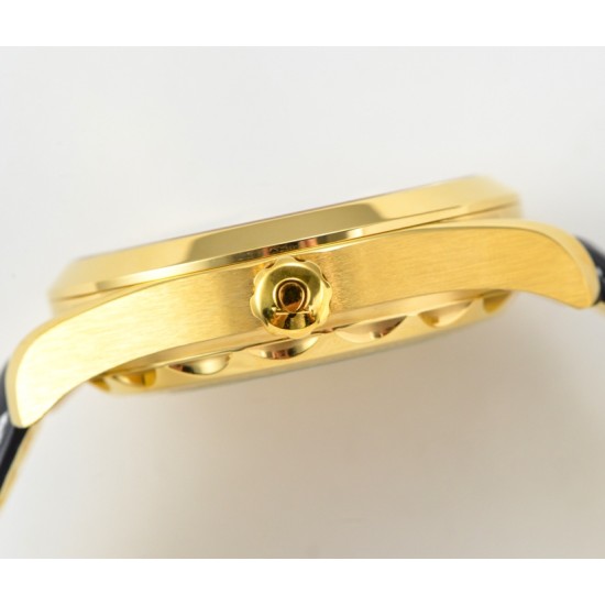 Omega-Aqua Terra 150M 43mm Worldtimer YG/LE Blue Dial GBF A8938