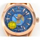 Omega-Aqua Terra 150M 43mm Worldtimer RG/LE Blue Dial GBF A8938