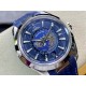 Omega-Aqua Terra 150M 43mm Worldtimer SS/RU Blue Dial VSF A8938