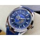 Omega-Aqua Terra 150M 43mm Worldtimer SS/RU Blue Dial VSF A8938