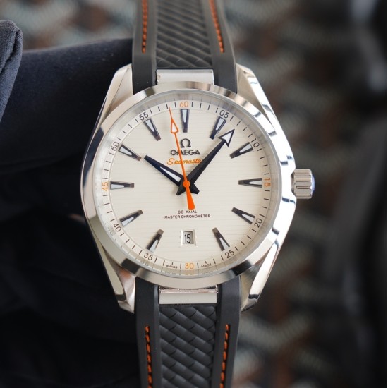 Omega-Aqua Terra 150M 41mm SS/RU Blue Dial GDF A8215