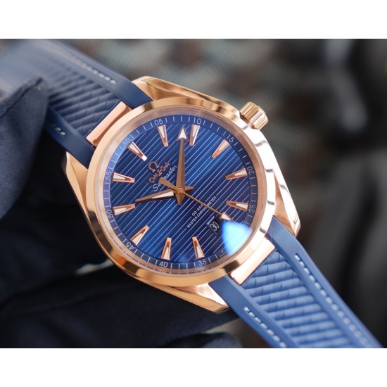 Omega-Aqua Terra 150M 41mm RG/RU White Dial GDF MY8215