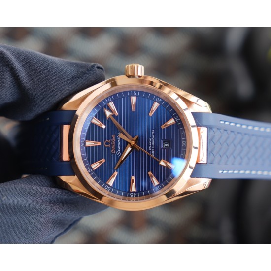 Omega-Aqua Terra 150M 41mm RG/RU White Dial GDF MY8215