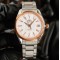 Omega-Aqua Terra 150M 41mm SS/SS Rose Gold Bezel White Dial GDF A8500