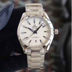 Omega-Aqua Terra 150M 41mm SS/SS White Dial GDF A8500