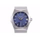 Omega-Constellation Co-Axial 38mm SS/SS Blue VSF Asia 8500