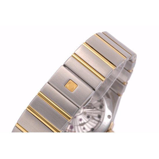  Omega-Constellation Co-Axial 38mm YG/SS Gold VSF Asia 8500