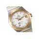  Omega-Constellation Co-Axial 38mm YG/SS White VSF Asia 8500