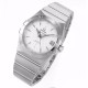 Omega-Constellation Co-Axial 38mm SS/SS White VSF Asia 8500
