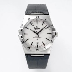  Omega-Constellation 39mm SS/LE White Dial AIF 8800 movement